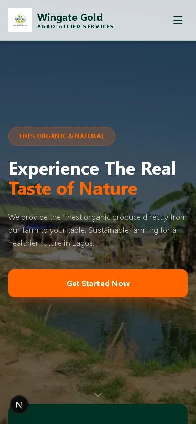 Wingate Integrated Farms — mobile